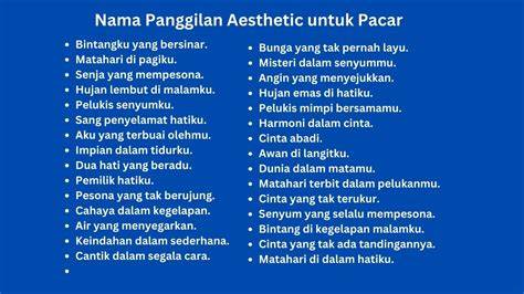 nama panggilan buat pacar Temukan usia ban deretan gokil parah maka ngentot puas musisi image 1