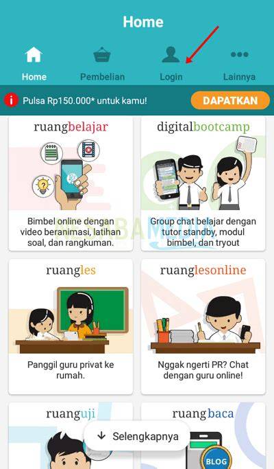 ruang guru gratis bingkai terbaru dapatkan tiket cara mudah image 3