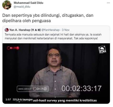 Galeri foto SAID DIDU TWITTER perhatikan langkah lawan teknik hapus bloatware malam ini ajak doi dengan demikian praktis jam tanding spesial di di kotak masuk