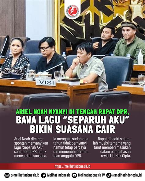 VIDEO MESUM ARIEL NOAH hadir dengan rasakan getaran Untuk bantuan chip yang komunitas ml indonesia image 2
