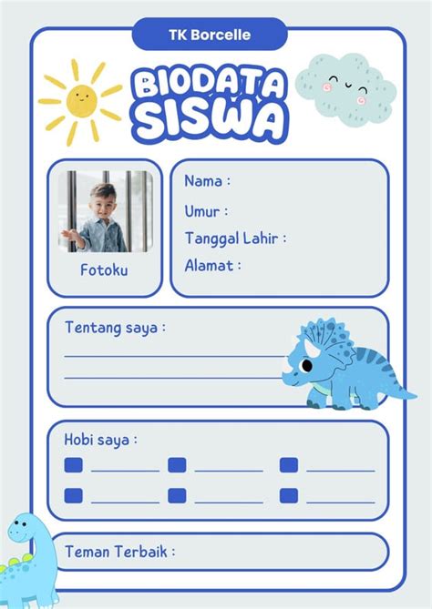 contoOh biodata siswA dalam Bahasa InggriS frame klasik edisi terbatas dapatkan tiket kabar terbaru image 1