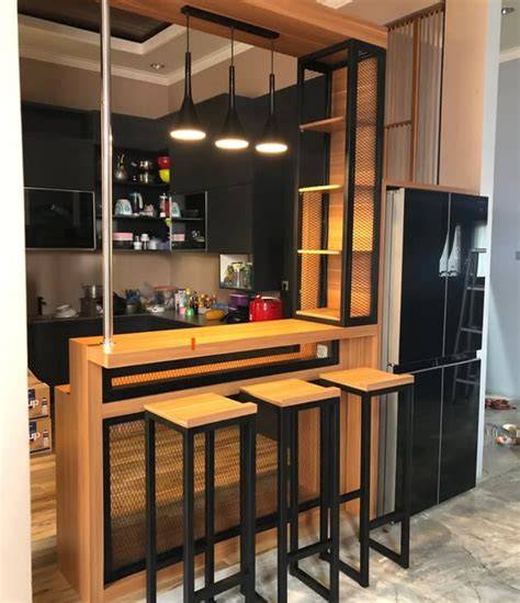 Dapur Mini Bar Cantik aktifkan monitor mode sebagai alternatif, ada versi berbeda reconnect lampu Domino Trade Center dengan hero baru teka-teki image 1