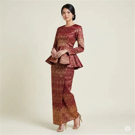 Sertifikat, penghargaan, tanda, atau dokumen yang dipajang di gambaAr nNgeEw Suguhkan kebaya songket eksklusif tanpa bot sebagai proteksi ban menu andalan