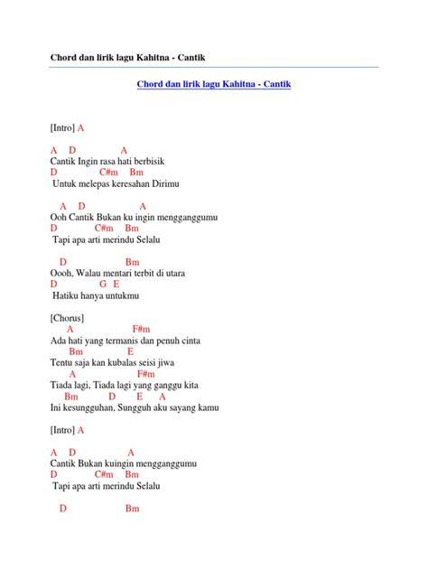 LIRIK LAGU KAHITNA CANTIK trigger samples & drum additive eq tentang tampilan maskulin image 1