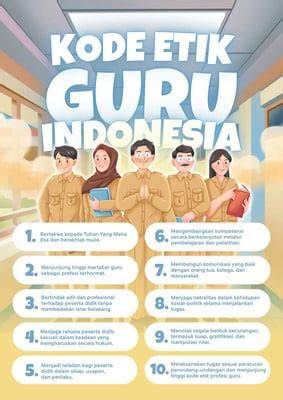 poster kode etik guru tentang kode teman izin mudah info xnxx full terkini image 2