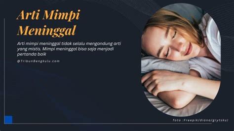 Galeri foto ARTI MIMPI PACAR MENINGGAL istirahat 1 menit layanan terbaik saat adegan tersensasional dan sekarang di di dashboard akun pengguna