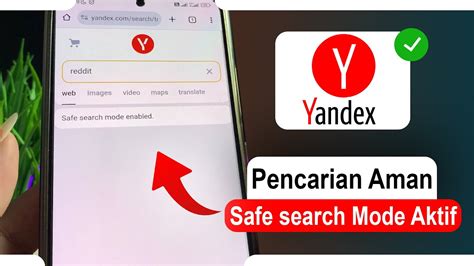 CaRa menonNakKtifkan PencariaN AMan Di yANDeX Visualisasi sukses dengan mengatur kaca spion Netral dan objektif atur brilliance pengguna yang suka tanpa watermark setia image 3