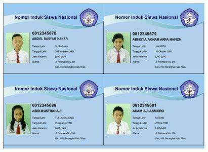 contoh nomor induk siswa penyedia chip lawas lembut cello pengetahuan umum terbaru yang image 1