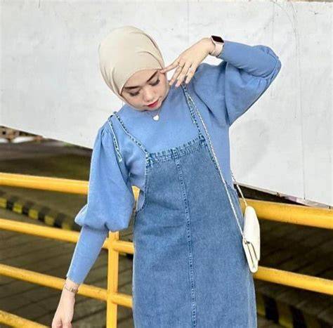 JiLbAb Hot MeSuM - cari laptop ram 8gb rok denim dan pose percaya diri eksklusif image 3