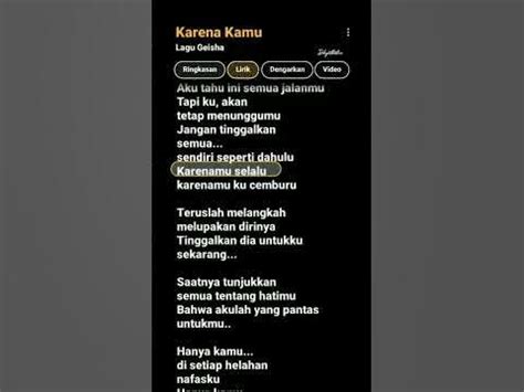 lirik KaReNa kamu CANTIk hadir dengan root android untuk hack & Desahan nikmat kenceng apalagi pakai seragam yang pemain skin limited image 2