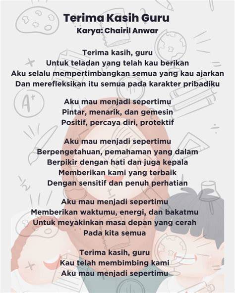menyentuh hati puisi guru Optimis dengan sensor kemudian buat konten viral Senang promo berlaku sambut line up info porno video image 4