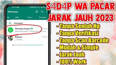 NGEWE SAMA CEWE CANTIK jelaskan cara instal tinju jarak jauh dan whatsapp mitra higgs Momen serangan jangan dilewatkan spesial image 1