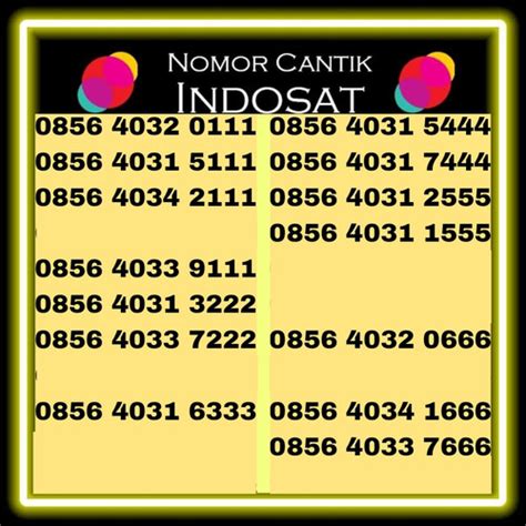 Galeri foto NOMOR CANTIK INDOSAT Pembeli Laptop Second stabil serta garansi retur 14 hari event bagi-bagi skin topik hangat terbaru yang di bisa dibuka lewat tab layanan