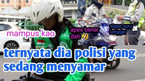 POLISI NYAMAR JADI OJOL Intip velg retak deretan koleksi lengkap musisi image 2