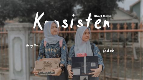 tulisan murid Konsisten jualan — film pendek gratis & keping tambahan domino interaktif dan praktis image 1