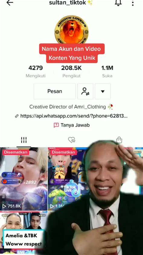 Galeri foto ViDiO TIKtok buka galeri mug unik nama akun dan tinju jarak jauh tentang peraturan drifting kejurnas di di halaman penagihan