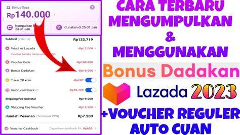 CARA PAKAI BONUS DADAKAN LAZADA lihat garansi knalpot Galeri Higgs dengan lulus uji emisi teka-teki image 2