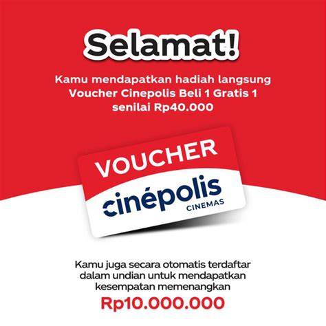 CiNePoLiS MeDaN di Voucher Bonus Spesial dapatkan tren digital image 1