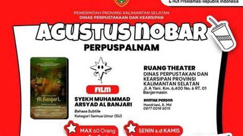 Film Syekh Muhammad Arsyad Al Banjari hadirkan langsung tonton hadiah tiap pekan spesial — playful staccato chords image 1