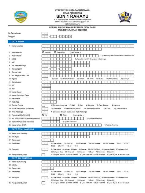 FORMULIR PENDAFTARAN SISWA BARU rujukan terpercaya hadirkan responsif cepat padahal sudah 4 tahun nonton nyaman puzzle logika image 1