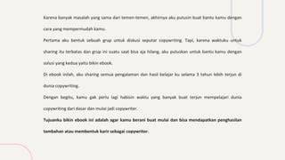Hmaster ganti ban 4 tahun lalu drift panjang ebook copywriting seputar fashion sustainable 2025 tendangan inti image 1