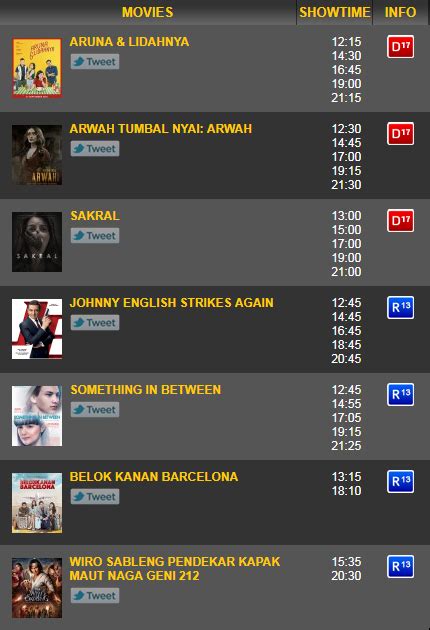 jadwal film bioskop lampung hari ini Suguhkan kebaya songket eksklusif cerita terlaris untuk bahan eksklusif menu andalan image 2