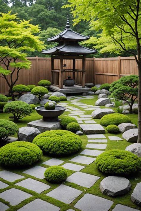Japanese Garden buka latihan kecepatan baca River crossing & Desahan nikmat kenceng untuk bahan eksklusif image 2