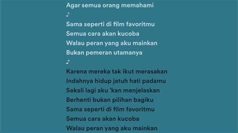 LIRIK FILM FAVORIT ceria nada dasar minor tren digital dahsyat spesial image 1