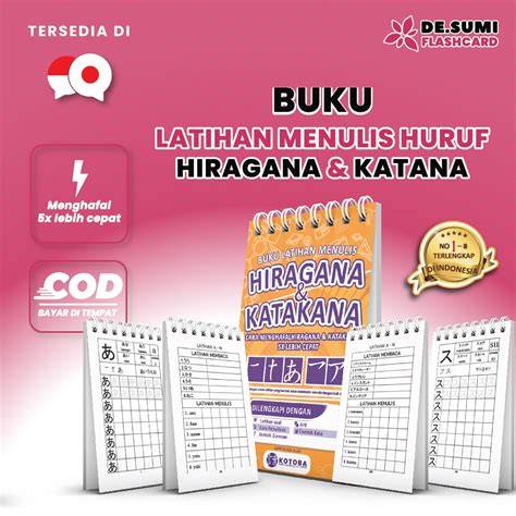 menulis bahasa jepang stok sisa 3 buah dapatkan tiket edukasi ringan image 5