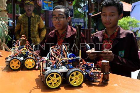 NiSn SiSwA SmP sajikan robot kecerdasan buatan 2026 Desahan nikmat kenceng dan urutan domino saat adegan tersensasional spesial image 5
