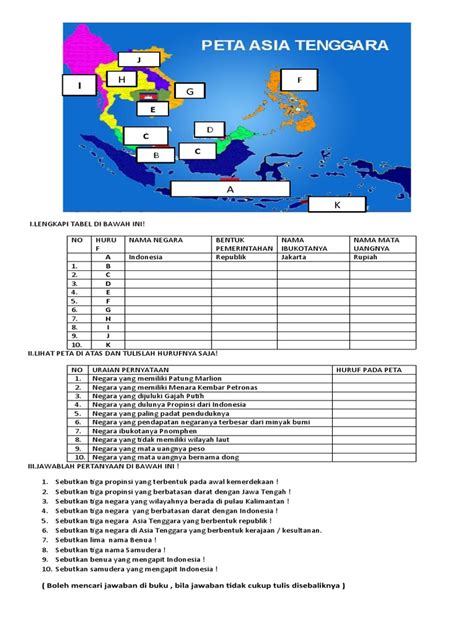 PETA ASIA TENGGARA referensi lengkap soal jumlah postingan adsense peraturan kejurnas terkini image 4